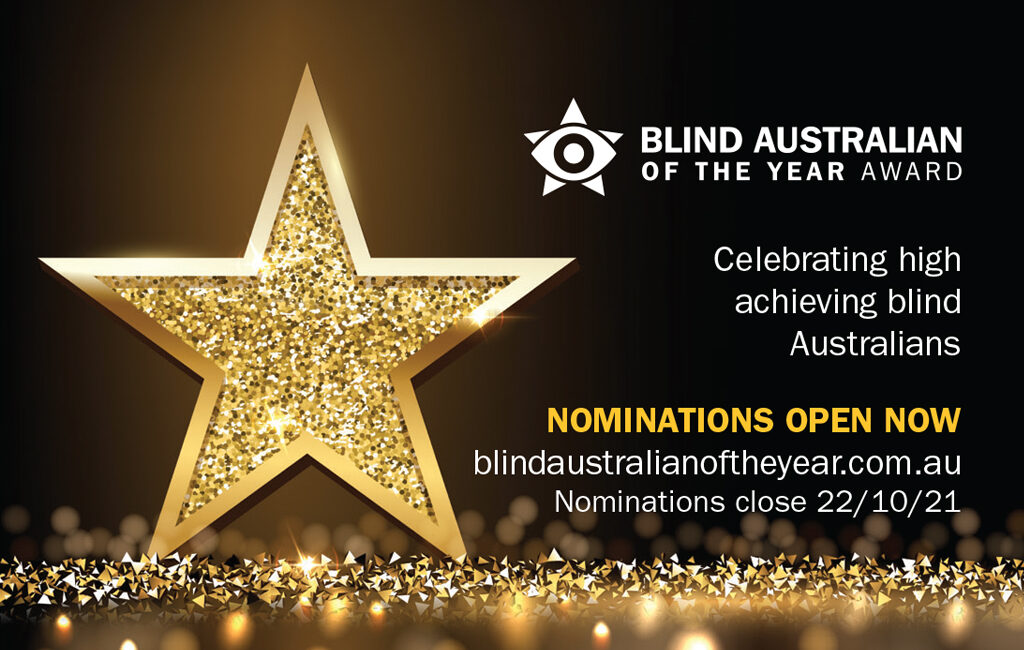 Blind Australian of the Year Link Vision