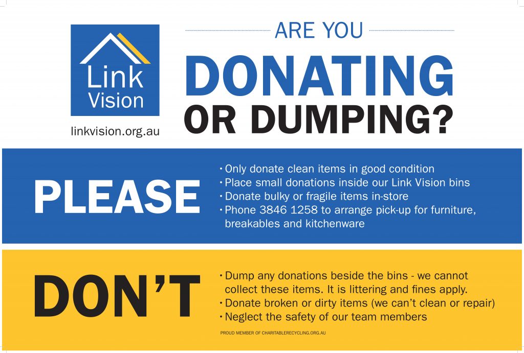 Donating or dumping?